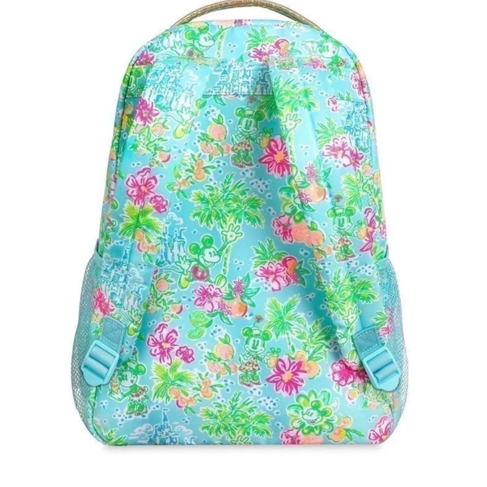 NWT Lilly Pulitzer X Disney Parks -Lilly Loves Disney Backpack - Picture 7 of 8